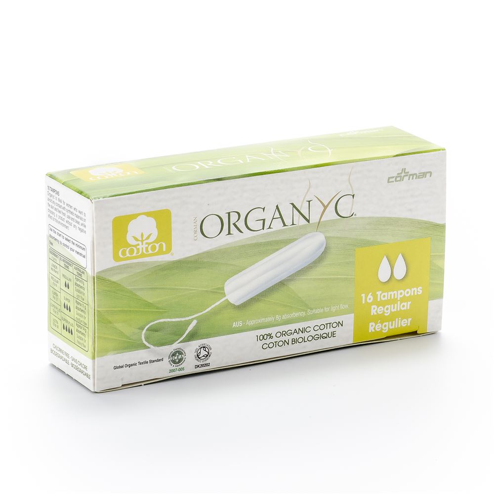 ORGANYC tampons, image principale ORGANYC tampons, image principale