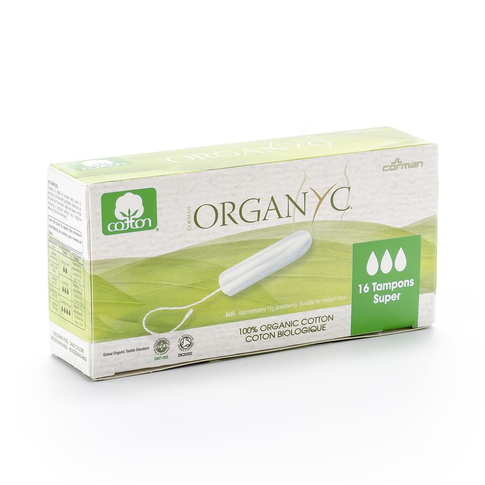 ORGANYC tampons, image principale