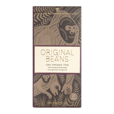 ORIGINAL BEANS Cru Virunga chocolat noir, image principale