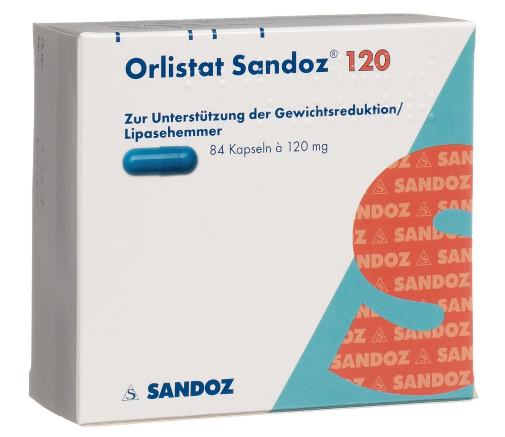 ORLISTAT Sandoz 120 mg, image principale