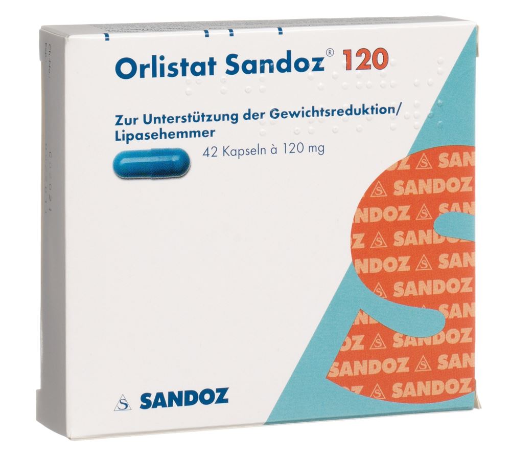 ORLISTAT Sandoz 120 mg, Hauptbild