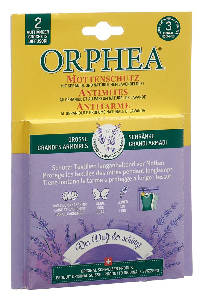 ORPHEA crochets antimite