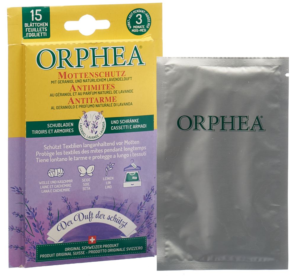 ORPHEA feuilles antimite lavande, image 2 sur 3