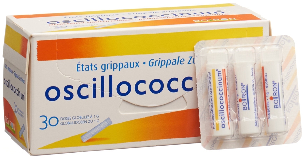 OSCILLOCOCCINUM glob fl 1 dos, image 2 sur 4