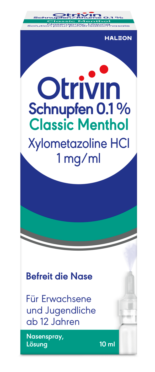 OTRIVIN Schnupfen Classic Menthol 0.1 %, Bild 2 von 2