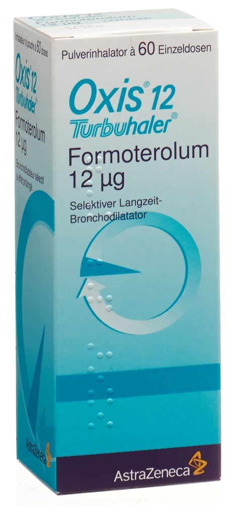 OXIS Turbuhaler 12 mcg/Dosis, Hauptbild
