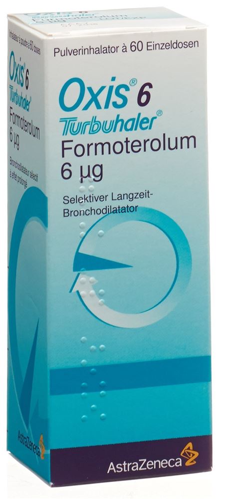 OXIS turbuhaler 6 mcg/Dosis, image principale