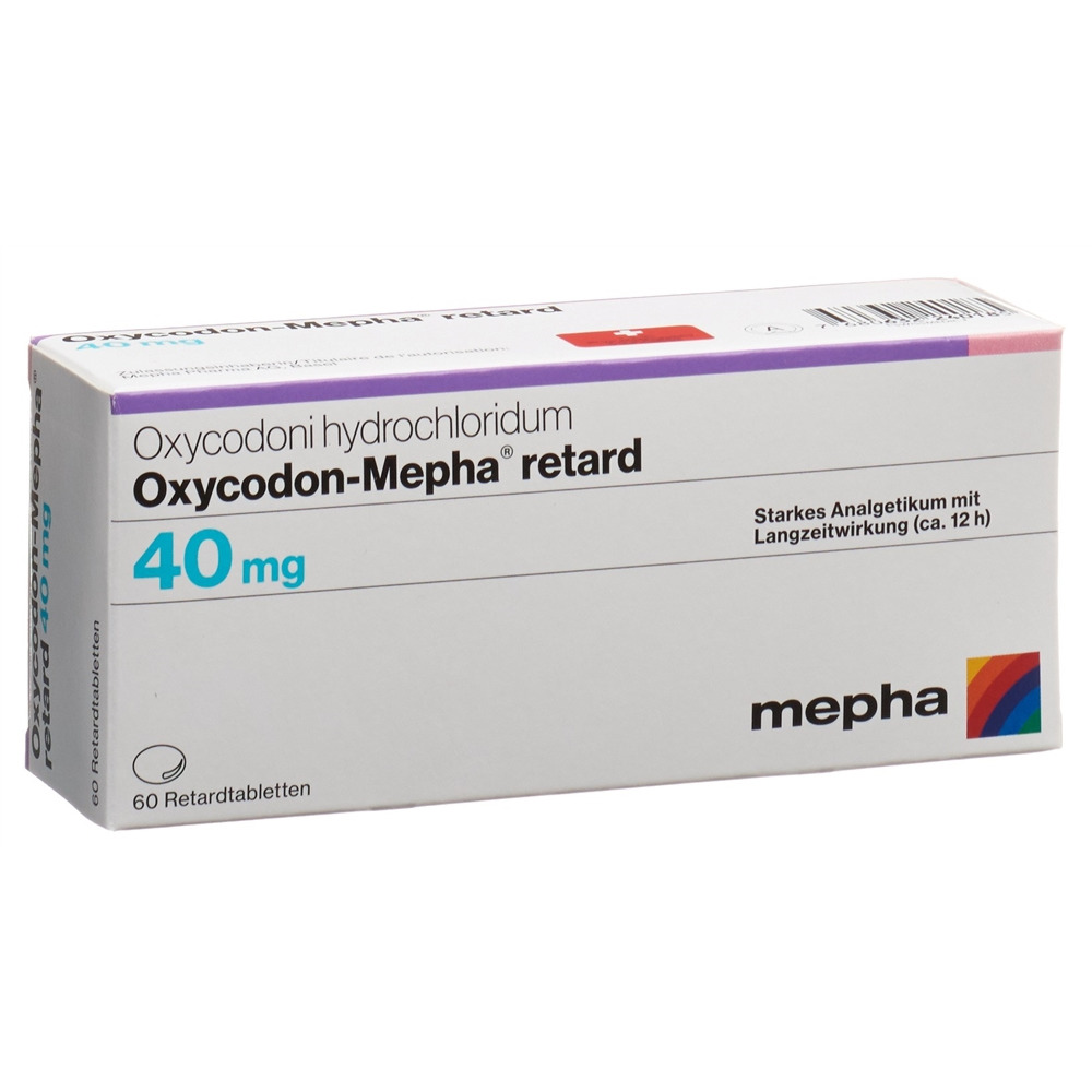 OXYCODONE Mepha 40 mg, image principale