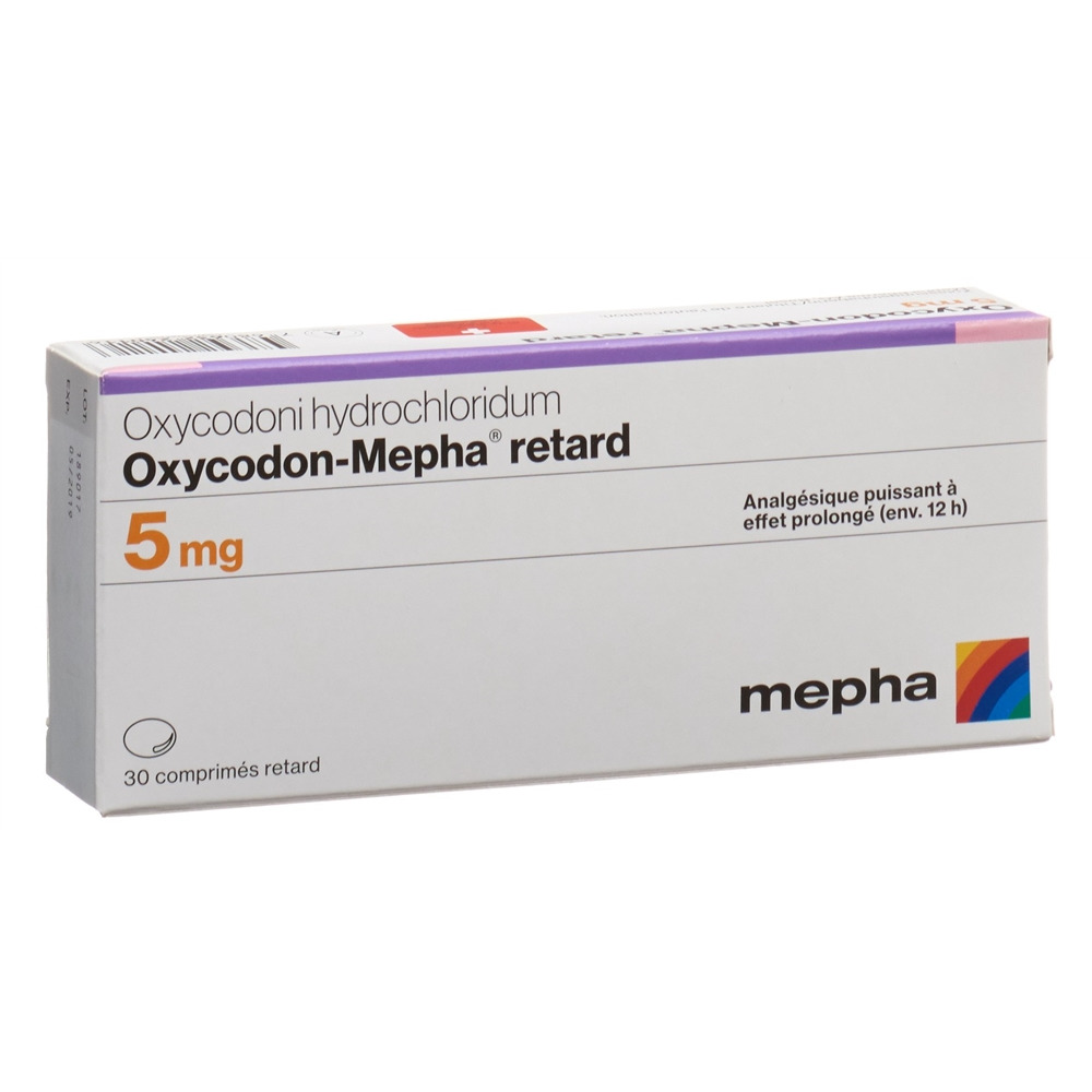 OXYCODONE Mepha 5 mg, image 2 sur 2