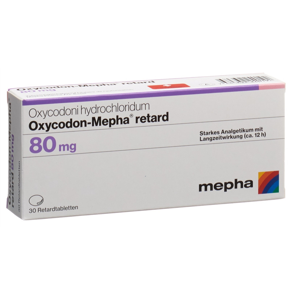 OXYCODONE Mepha 80 mg, image principale