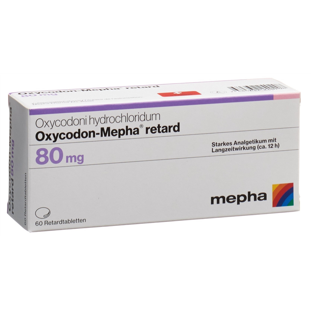 OXYCODONE Mepha 80 mg, image principale