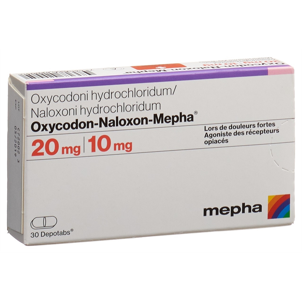 OXYCODONE NALOXONE Mepha, image 2 sur 2