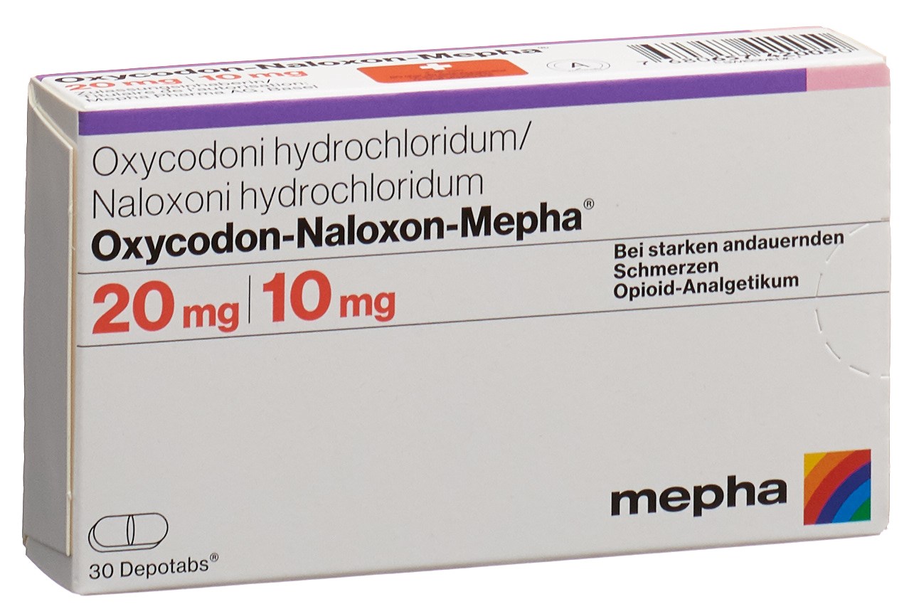 OXYCODONE NALOXONE Mepha, image principale