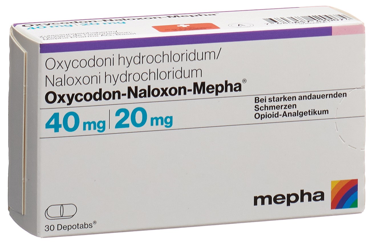 OXYCODONE NALOXONE Mepha, image principale