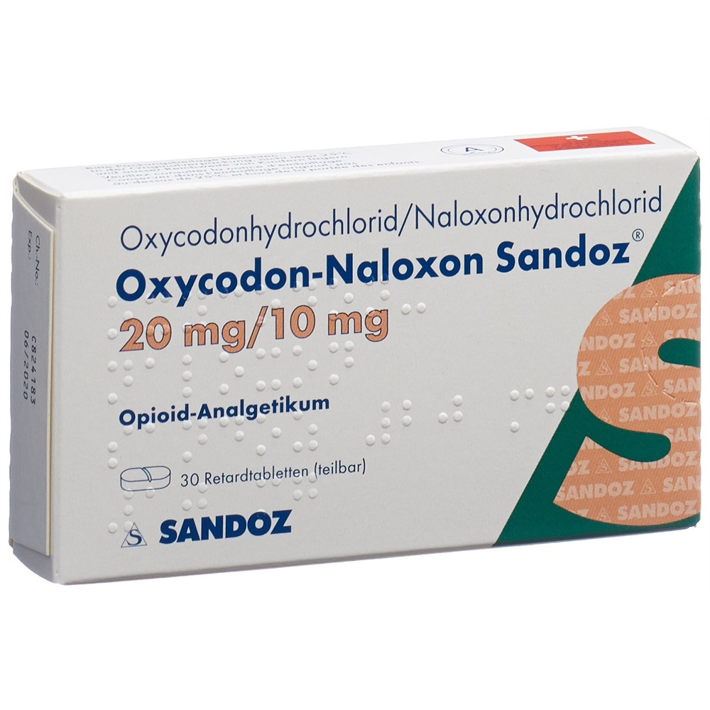 OXYCODONE NALOXONE Sandoz, Hauptbild