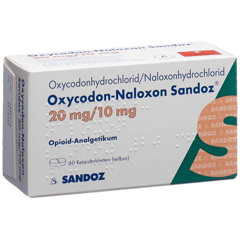 OXYCODONE NALOXONE Sandoz, Hauptbild