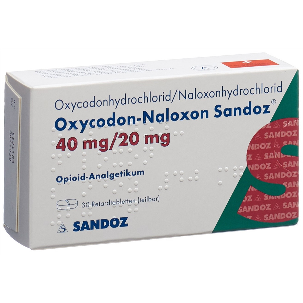 OXYCODONE NALOXONE Sandoz, Hauptbild