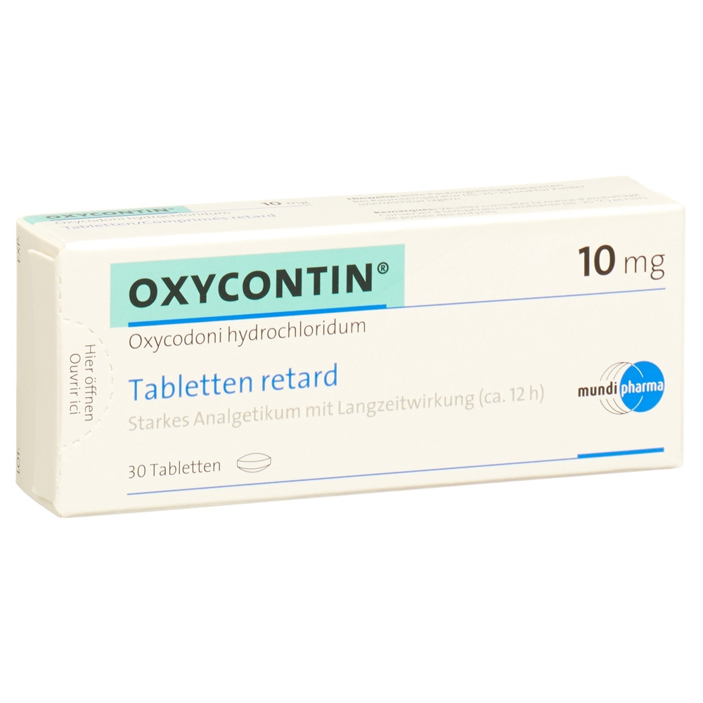 OXYCONTIN cpr ret 10 mg blist 30 pce, image principale