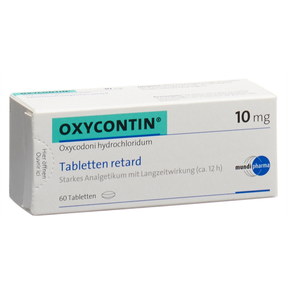 OXYCONTIN cpr ret 10 mg blist 60 pce, image principale