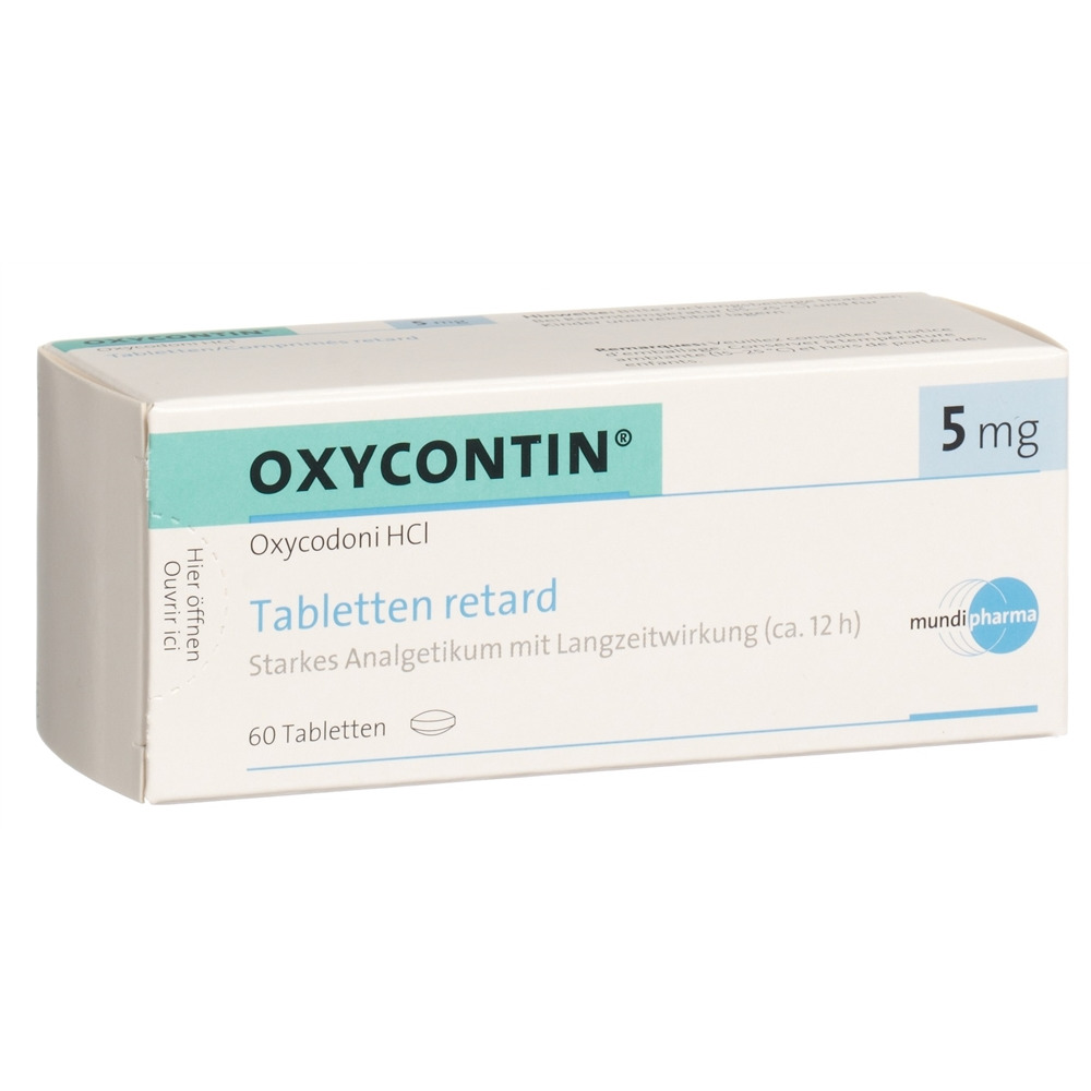 OXYCONTIN cpr ret 5 mg blist 60 pce, image principale