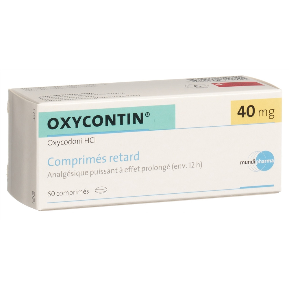 OXYCONTIN Ret Tabl 40 mg Blist 60 Stk, Bild 2 von 2