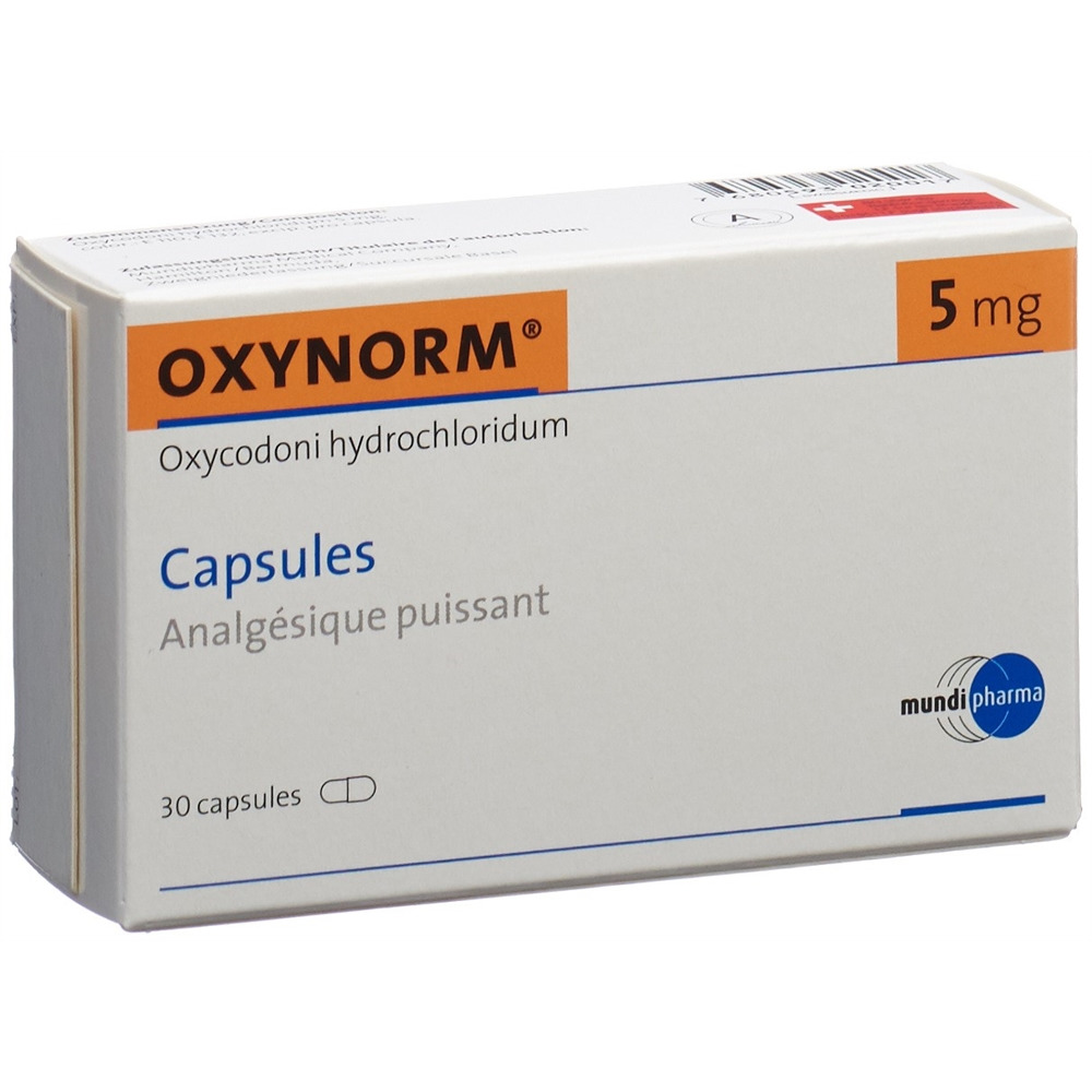 Oxynorm Kaps 5 mg Blist 30 Stk, Bild 2 von 2