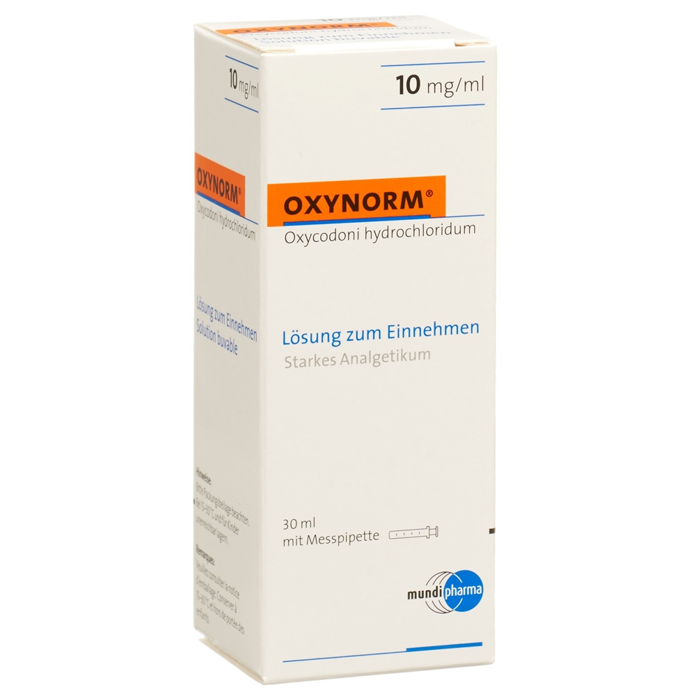 Oxynorm Lösung zum Einnehmen 10 mg/ml, Hauptbild