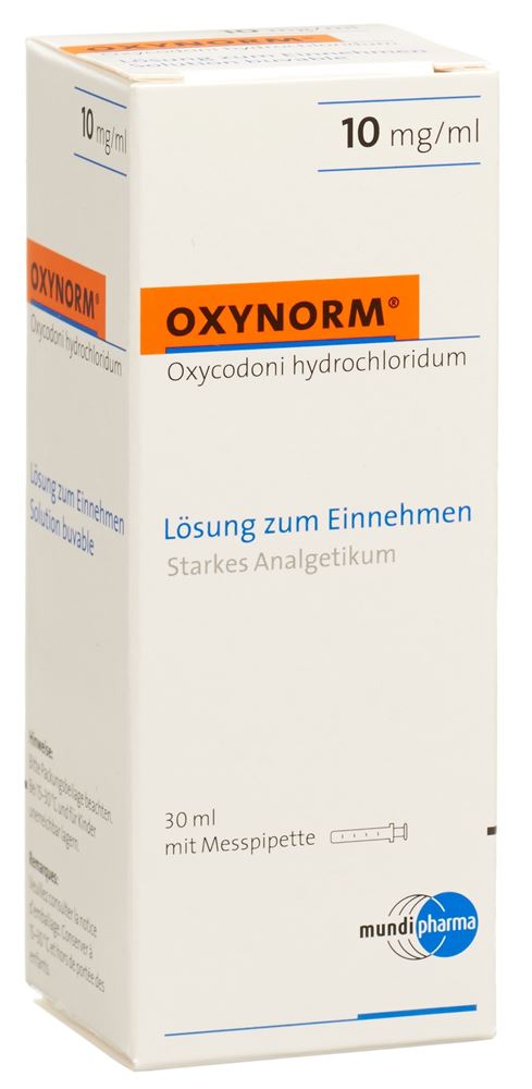 Oxynorm solution buvable 10 mg/ml, image principale