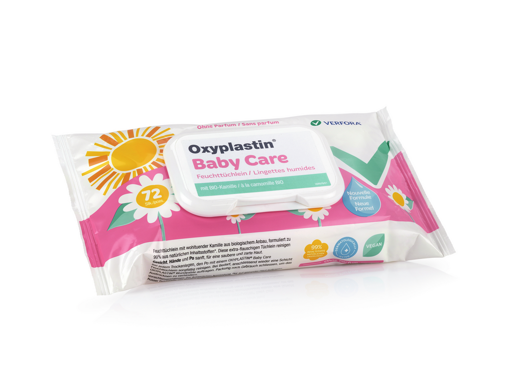 OXYPLASTINE BabyCare lingettes humides, image 2 sur 2