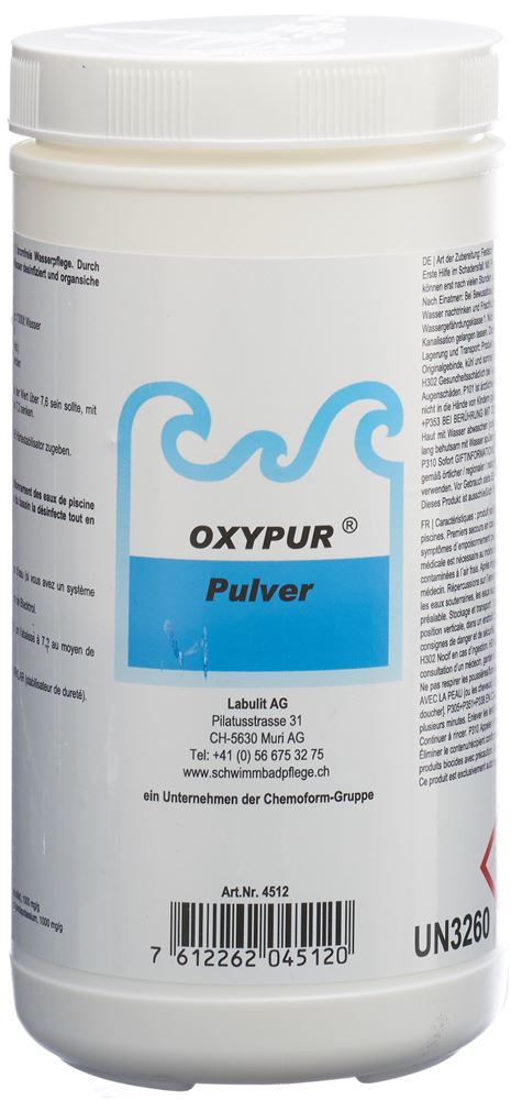 OXYPUR oxygène actif