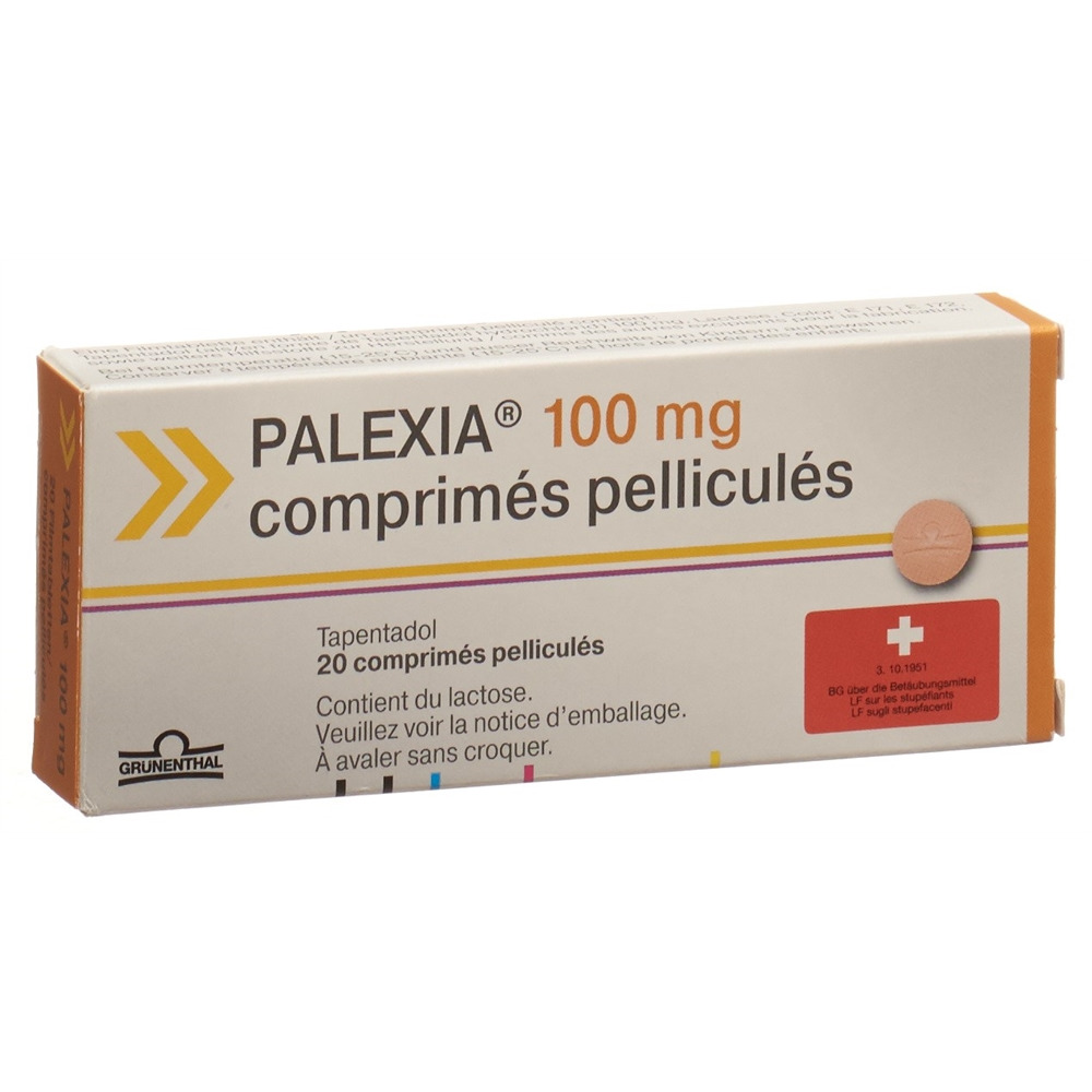 PALEXIA cpr pell 100 mg blist 20 pce, image 2 sur 2