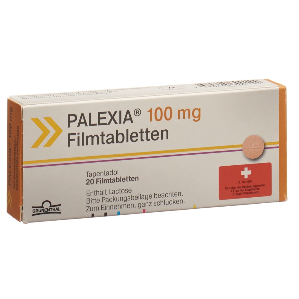 PALEXIA cpr pell 100 mg blist 20 pce, image principale