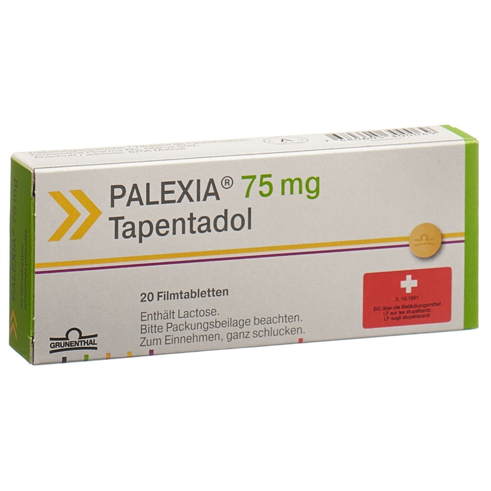 PALEXIA cpr pell 75 mg blist 20 pce, image principale