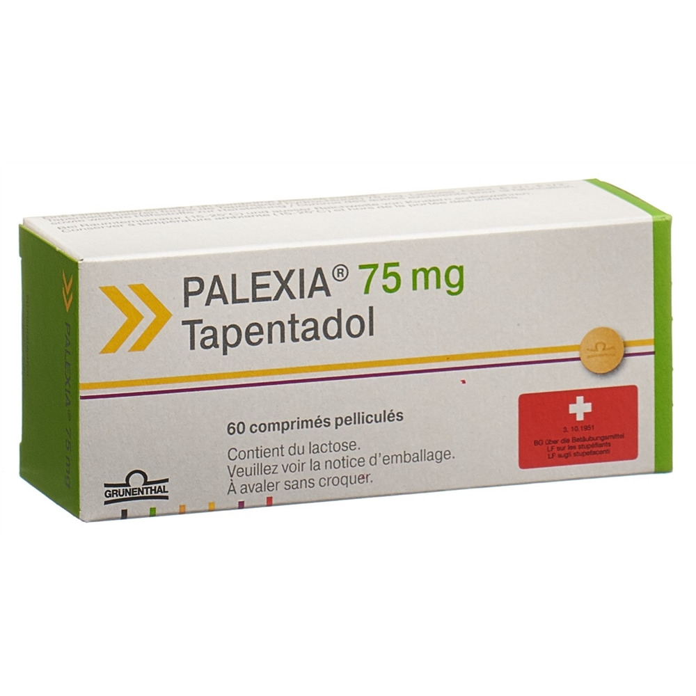 PALEXIA cpr pell 75 mg blist 60 pce, image 2 sur 2