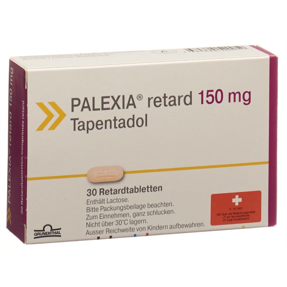 PALEXIA cpr ret 150 mg blist 30 pce, image principale