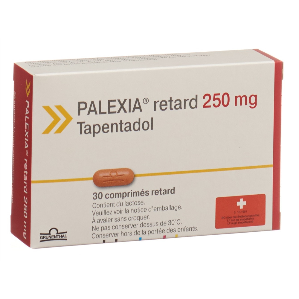 PALEXIA cpr ret 250 mg blist 30 pce, image 2 sur 2