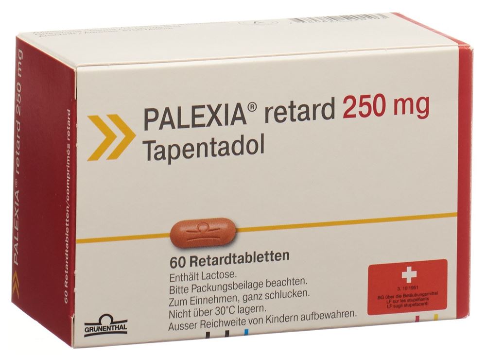 PALEXIA cpr ret 250 mg blist 60 pce, image principale