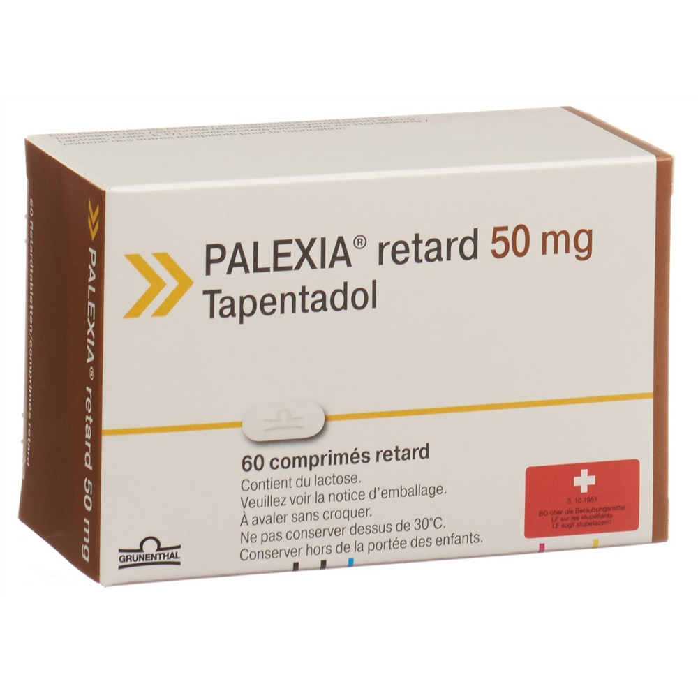 PALEXIA cpr ret 50 mg blist 60 pce, image 2 sur 2