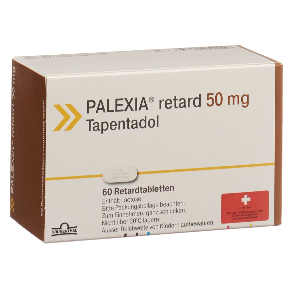 PALEXIA cpr ret 50 mg blist 60 pce, image principale