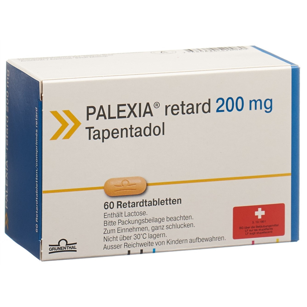 PALEXIA Ret Tabl 200 mg Blist 60 Stk, Hauptbild