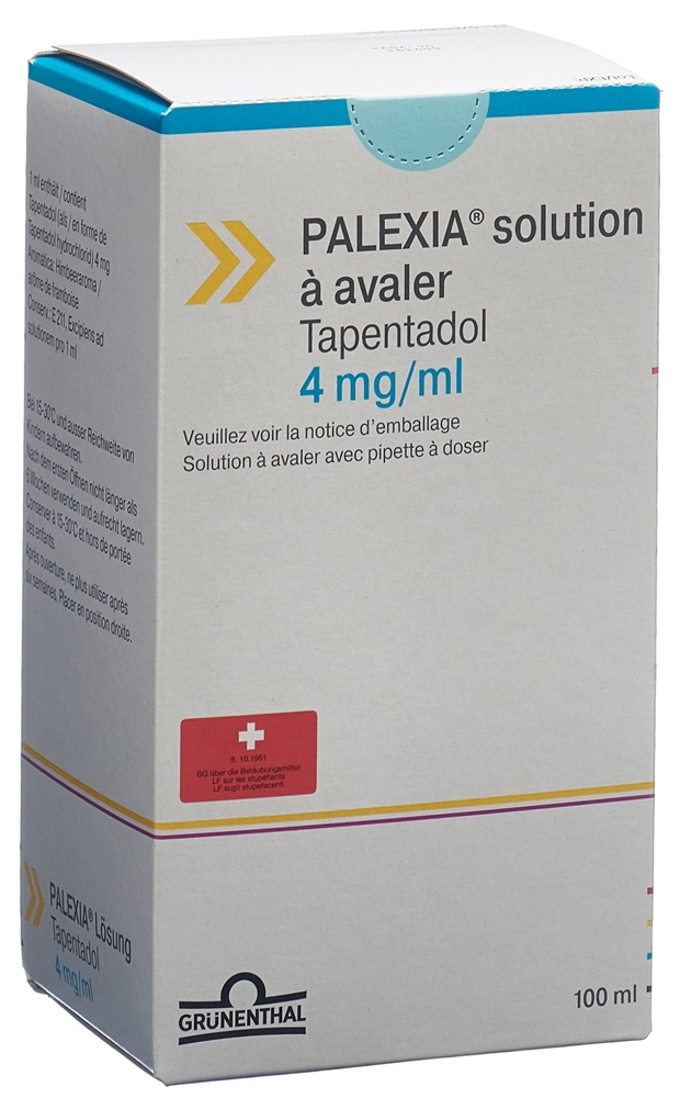 PALEXIA sol 4 mg/ml fl 100 ml, image 2 sur 2