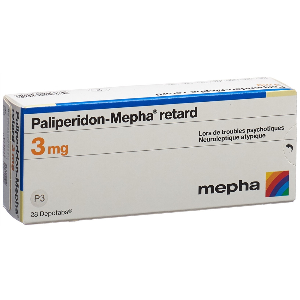 PALIPERIDONE retard 3 mg, image 2 sur 2