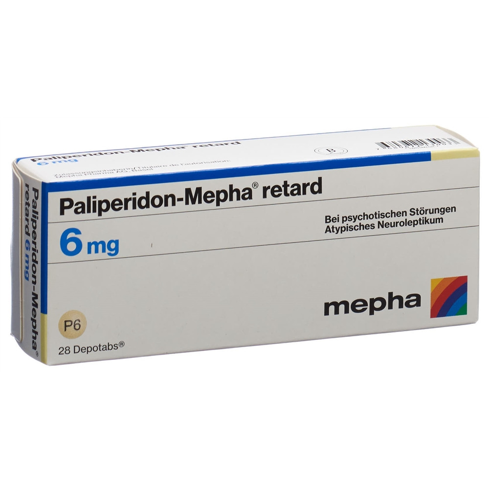 PALIPERIDONE retard 6 mg, image principale