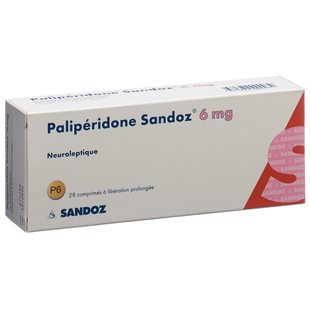 PALIPERIDONE Sandoz 6 mg, image 2 sur 2