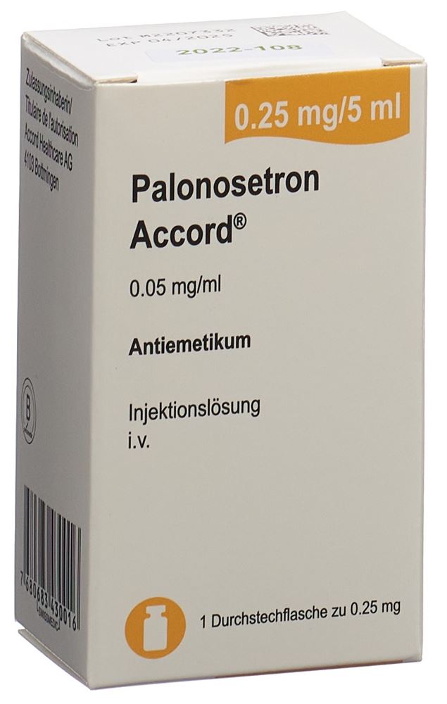 PALONOSETRON Accord 0.25 mg/5ml, Hauptbild