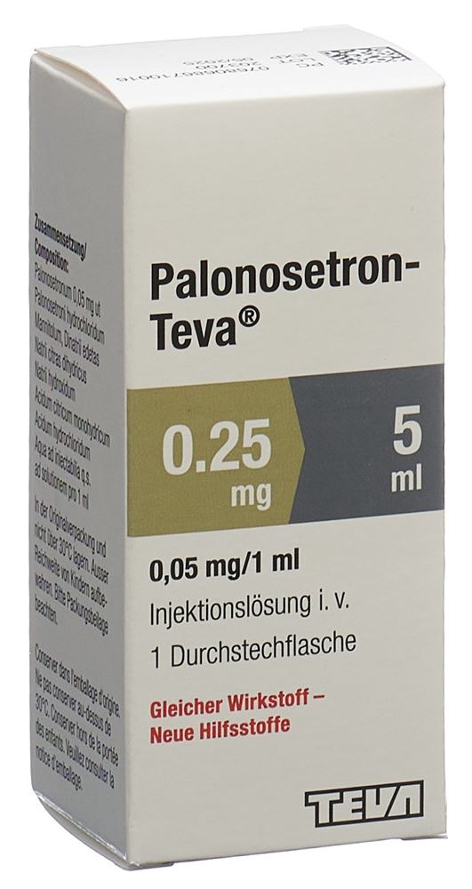 PALONOSETRON Teva 0.25 mg/5ml, Hauptbild