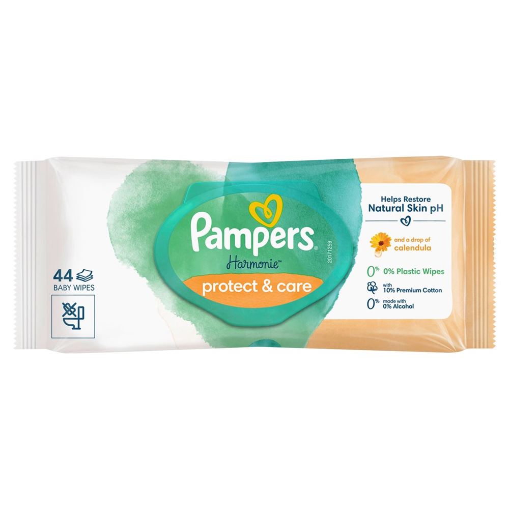 PAMPERS lingettes humides Harmonie, image principale