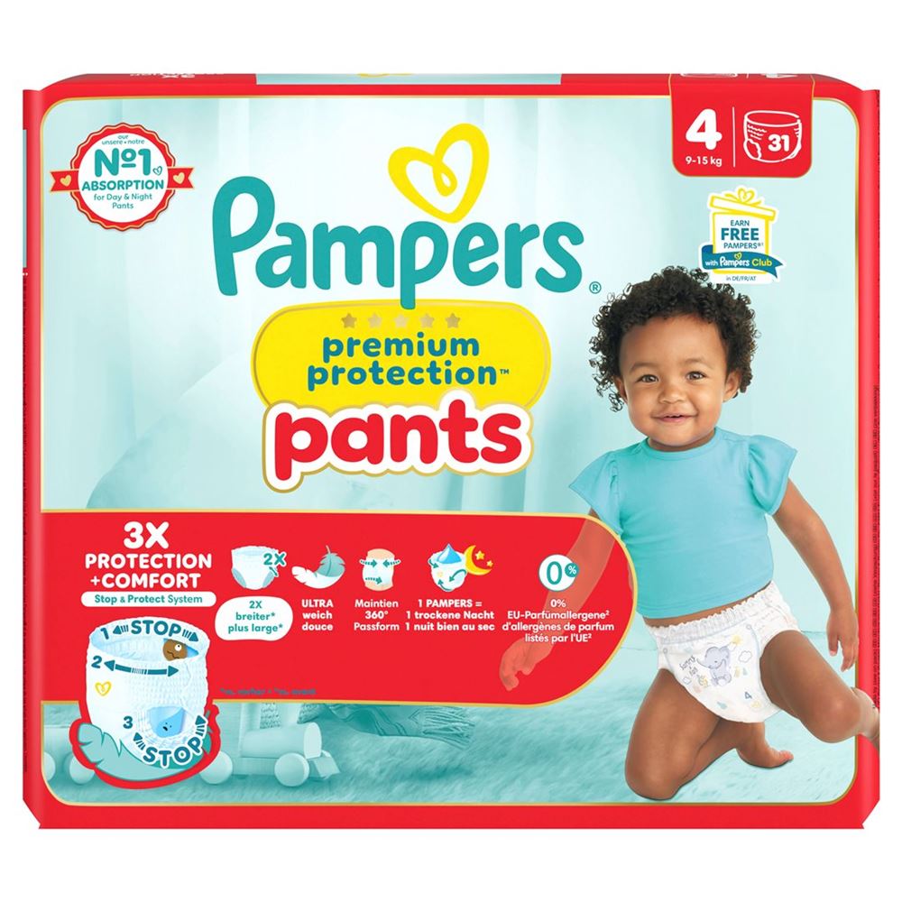 PAMPERS Premium Protection Pants, image principale