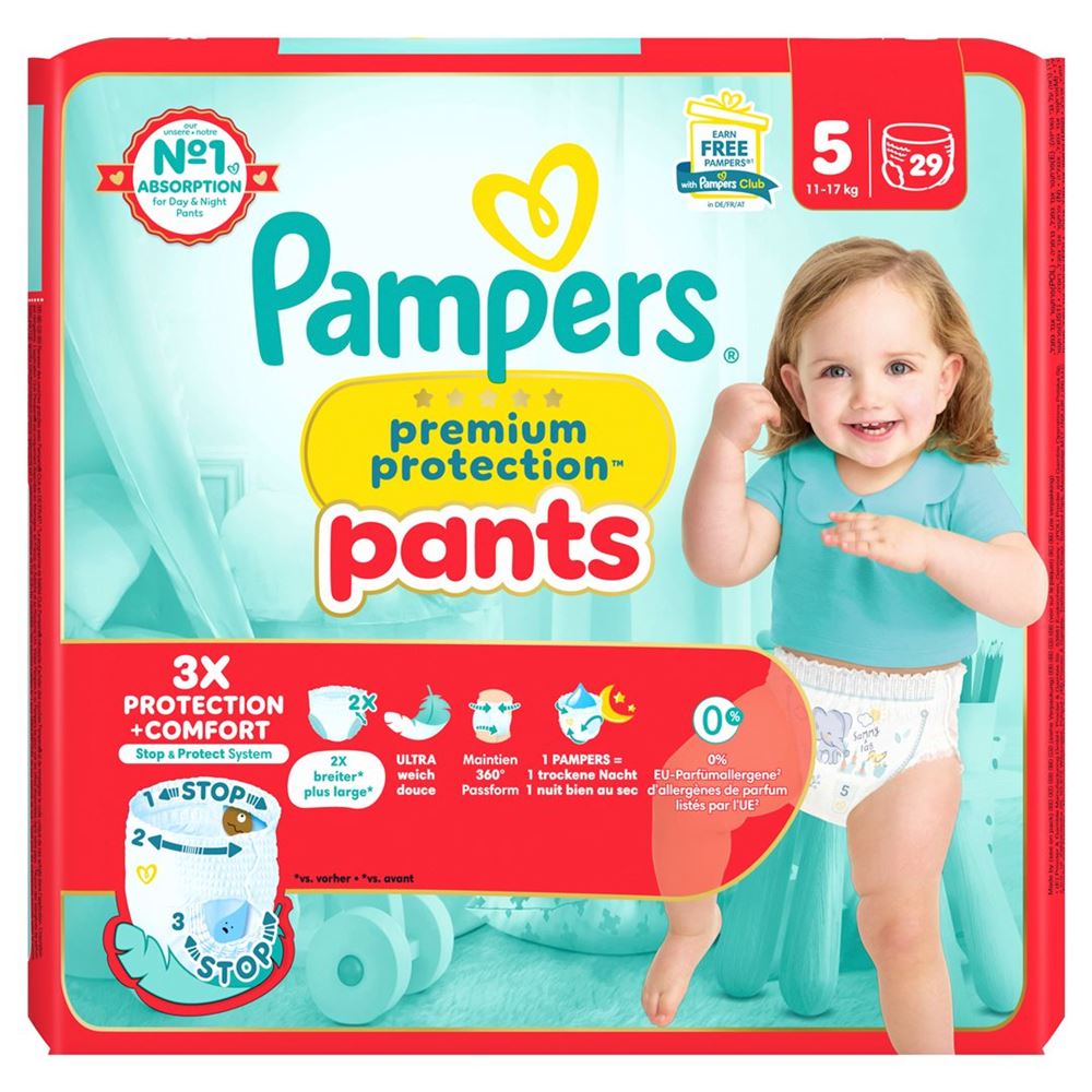 PAMPERS Premium Protection Pants, image principale