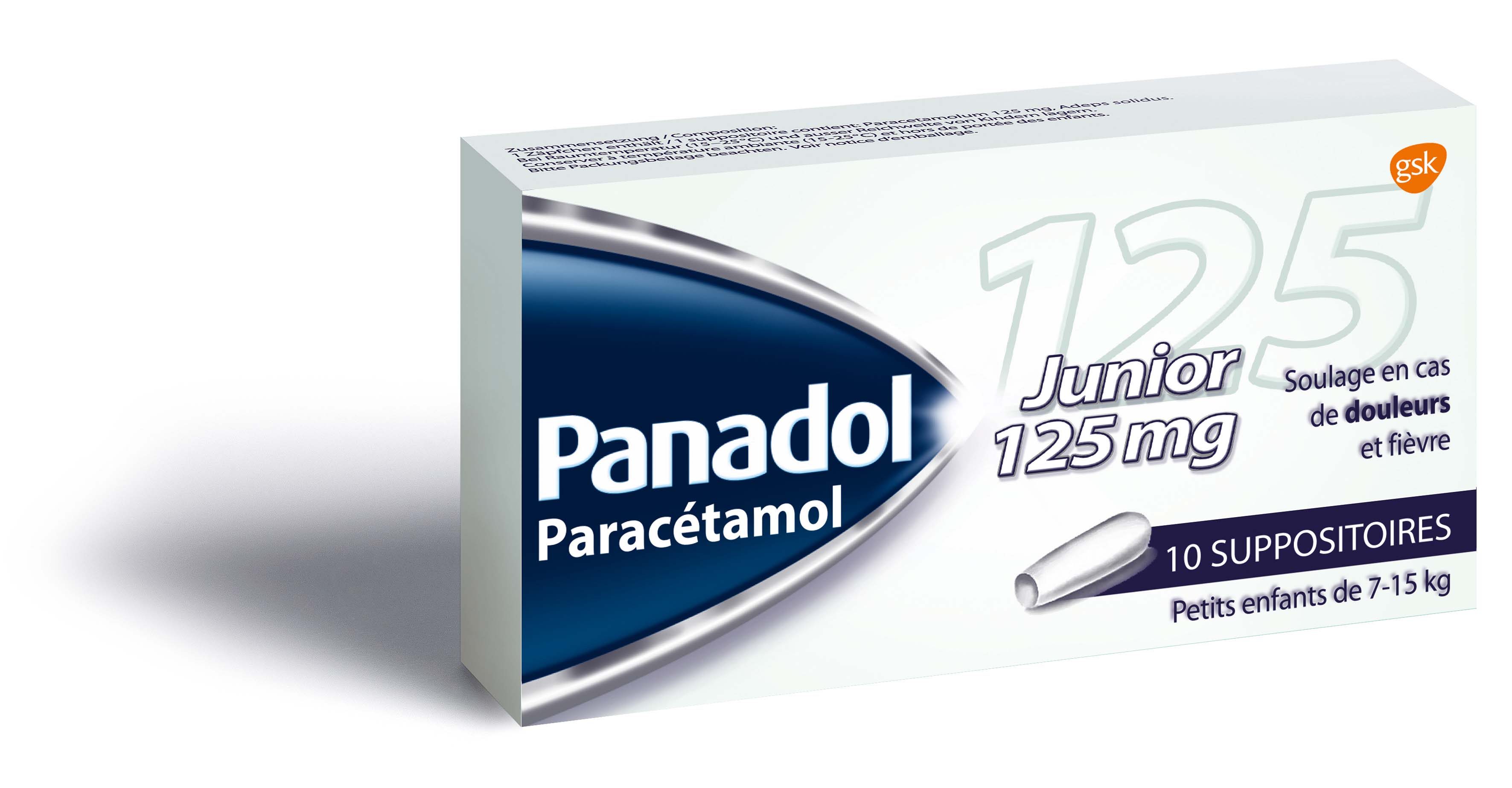 Panadol Junior 125 mg, image 2 sur 4